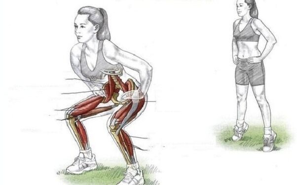 Squats για απώλεια βάρους